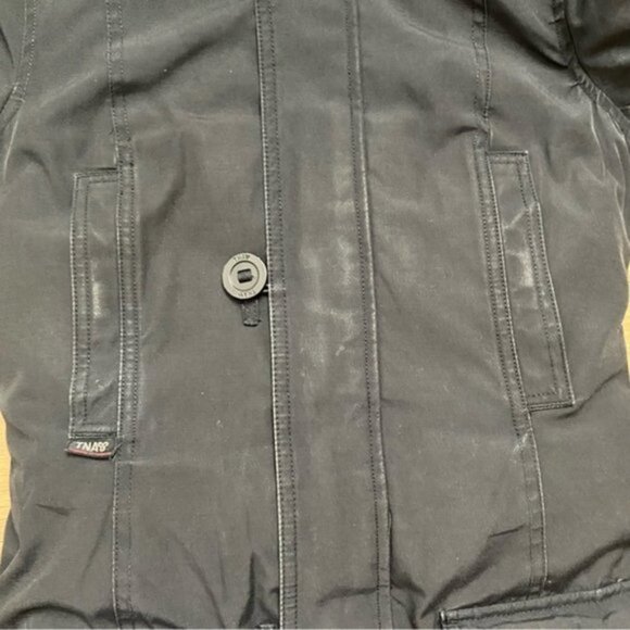 Aritzia TNA The Bancroft Black Down Filled‎ Slim Fit Parka Women's Size XS - Picture 9 of 16
